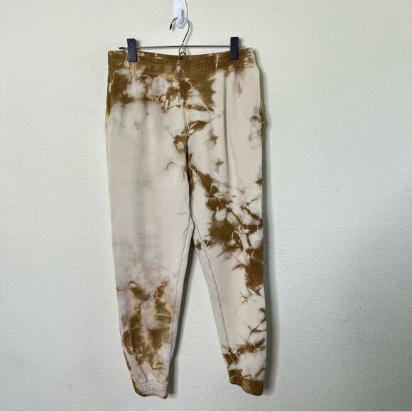 Frankies Bikinis Aiden Sweatpants in Brownie Tie Dye Womens Size L - Picture 4 of 7